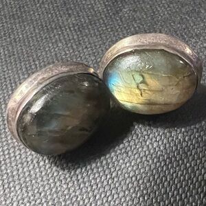 Labradorite 925 Sterling Silver Earrings
